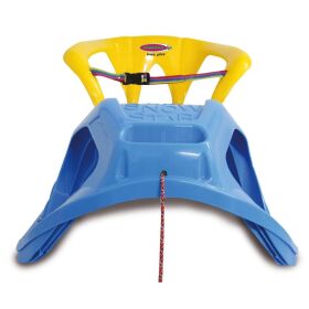 JAMARA Snow Play Schlitten Snow-Star 90cm blau mit Lehne / 460367