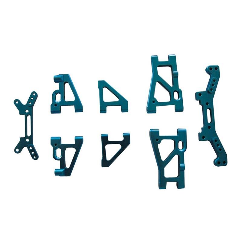 JAMARA Querlenker Hoolk Set komplett Tuning Alu unten vo+hi /oben vorne Stossdämpferhalter vo+hi / 505364