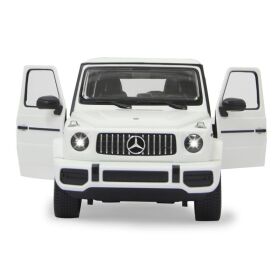 JAMARA Mercedes-AMG G63 1:14 weiß 2,4GHz Tür manuell / 405177