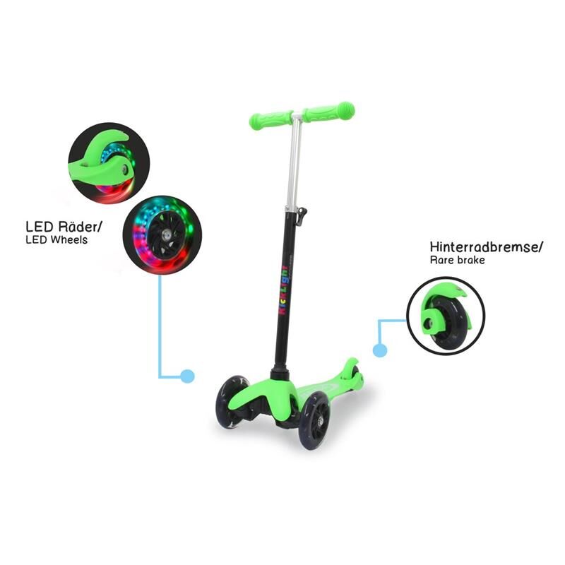 JAMARA KickLight Scooter grün / 460495