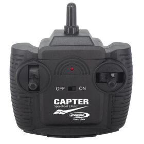 JAMARA Capter Speedboot schwarz/grün Li-Ion 7,4V 2,4GHz / 410139