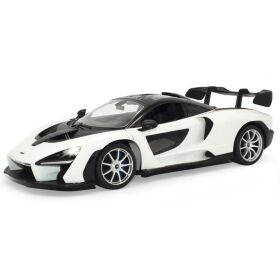 JAMARA McLaren Senna 1:14 weiß 2,4GHz Tür manuell / 403118