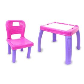 JAMARA Kindersitzgruppe Lets Study rosa / 460720