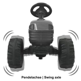 JAMARA Trettraktor Strong Bull grün / 460795