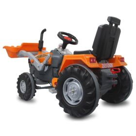 JAMARA Trettraktor mit Frontlader Power Drag orange / 460815