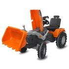 JAMARA Trettraktor mit Frontlader Power Drag orange / 460815