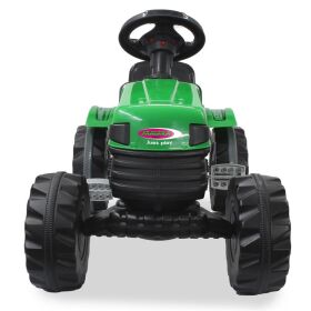 JAMARA Trettraktor mit Hänger Strong Bull grün / 460826