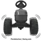 JAMARA Trettraktor mit Hänger Strong Bull grün / 460826