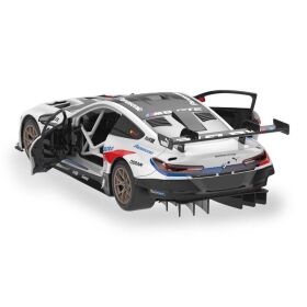 JAMARA BMW M8 GTE 1:18 weiß 2,4GHz Bausatz / 403130