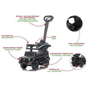 JAMARA Rutscher Mercedes-Benz G 350 d schwarz 3in1 / 460627