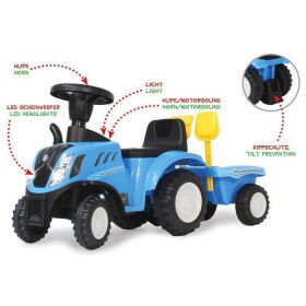 JAMARA Rutscher New Holland T7 Traktor mit Anhänger...