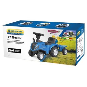 JAMARA Rutscher New Holland T7 Traktor mit Anhänger...