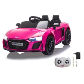 JAMARA Ride-on Audi R8 Spyder V10 performance quattro pink 2,4GHz 12V / 460889