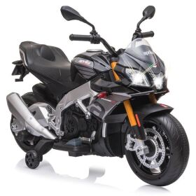 JAMARA Ride-on Aprilia Tuono V4 1100 RR schwarz 12V / 460588