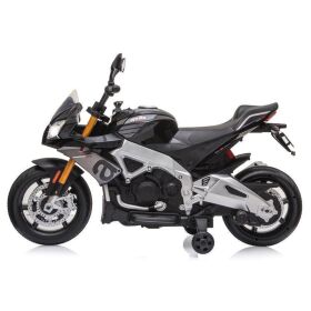 JAMARA Ride-on Aprilia Tuono V4 1100 RR schwarz 12V / 460588