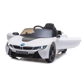 JAMARA Ride-on BMW I8 Coupe weiß 12V 2,4GHz / 460633