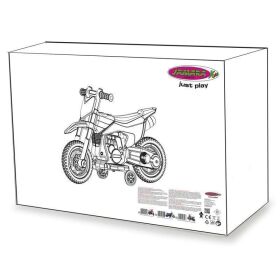 JAMARA Ride-on Motorrad Power Bike blau 6V / 460678