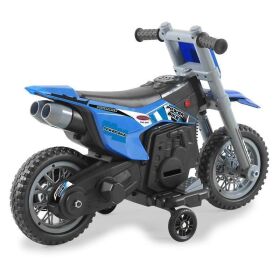 JAMARA Ride-on Motorrad Power Bike blau 6V / 460678