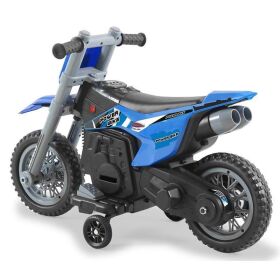 JAMARA Ride-on Motorrad Power Bike blau 6V / 460678