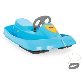 JAMARA Snow Play Bob Ralley 100 cm blau mit Lenkrad und...