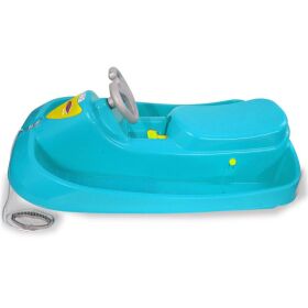 JAMARA Snow Play Bob Ralley 100 cm blau mit Lenkrad und Bremse / 461101