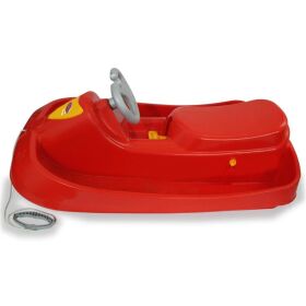 JAMARA Snow Play Bob Ralley 100 cm rot mit Lenkrad und Bremse / 461100
