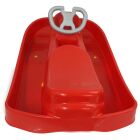 JAMARA Snow Play Bob Ralley 100 cm rot mit Lenkrad und Bremse / 461100