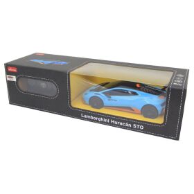 JAMARA Lamborghini Huracán STO 1:24 blau 2,4GHz /...