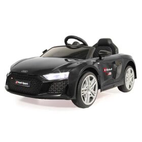 JAMARA Ride-on Audi R8 Spyder 18V schwarz Einhell Power X-Change inkl. Starter Set – Elektro-Kinderauto / 461807