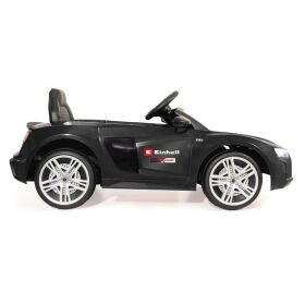 JAMARA Ride-on Audi R8 Spyder 18V schwarz Einhell Power X-Change inkl. Starter Set – Elektro-Kinderauto / 461807