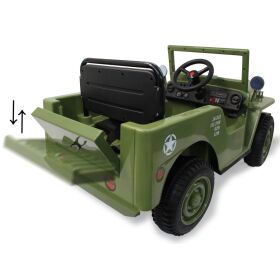 JAMARA Ride-on Jeep Willys MB Army grün 12V / 461815