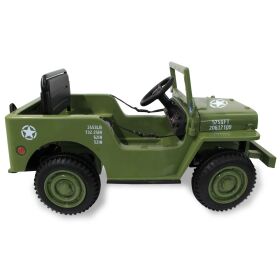 JAMARA Ride-on Jeep Willys MB Army grün 12V / 461815
