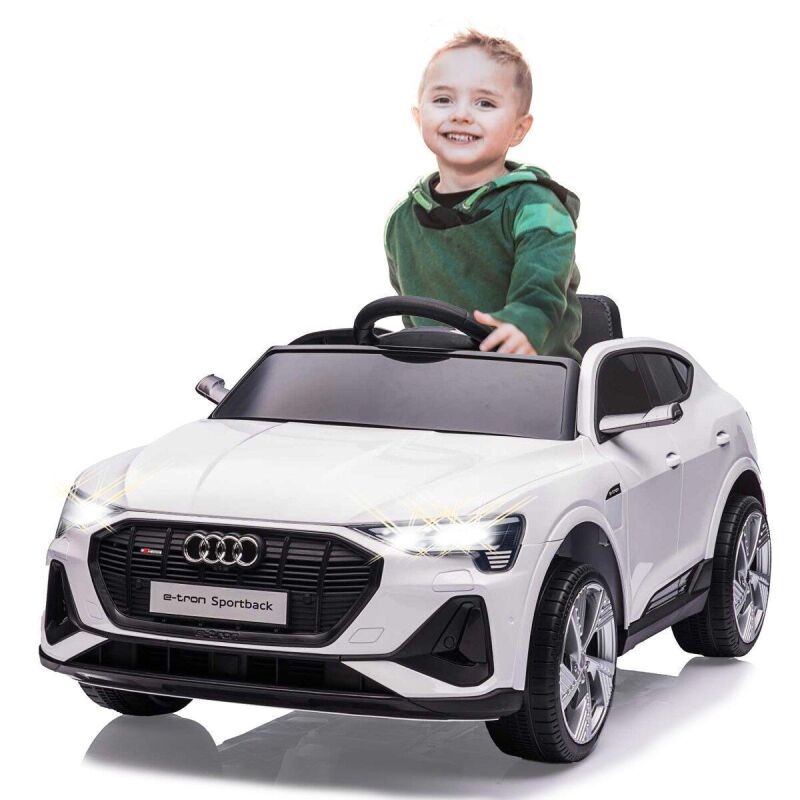 JAMARA Ride-on Audi e-tron Sportback weiß 12V 2,4GHz / 461819