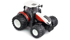 AMEWI / RC Traktor mit Kippanhänger, Licht & Sound, 1:24 RTR / 22600