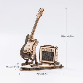 PICHLER E-Gitarre (Lasercut Holzbausatz) / 15565