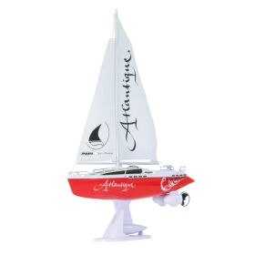 JAMARA Atlantique Segelboot 2 Kanal 27MHz rot / 40250