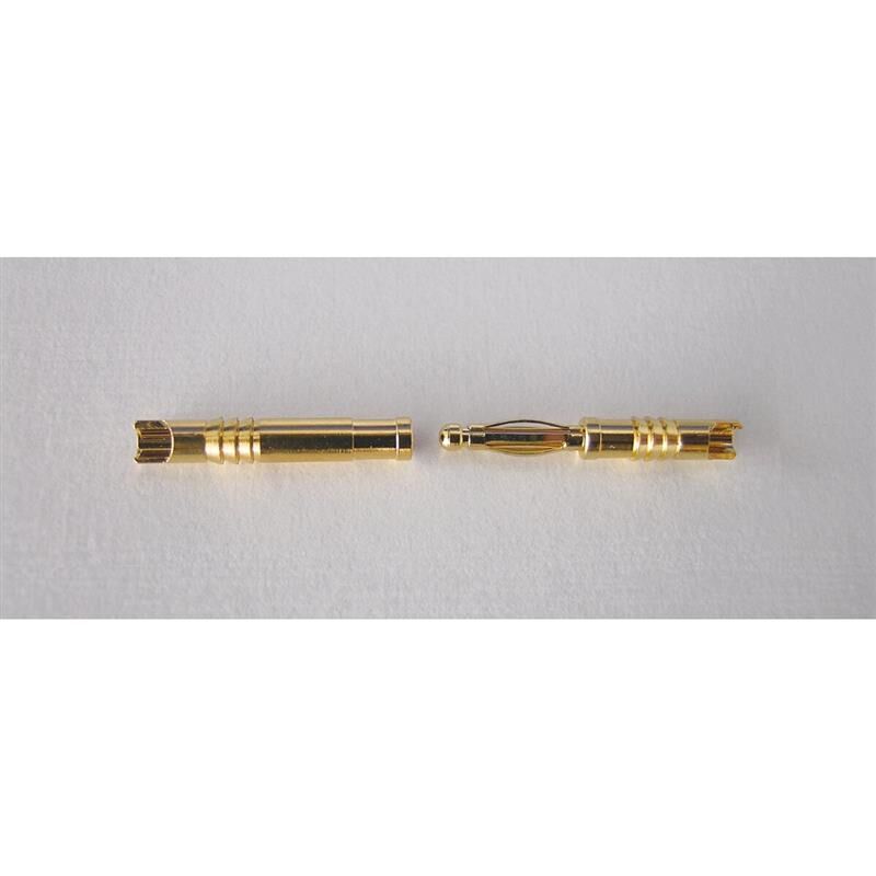 JAMARA Goldkontakt 2mm 100 Paar / 95629