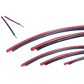 JAMARA Kabel Silikon 0,75 mm² rot 100 m / 99995