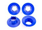 TRAXXAS Felgen-Abdeckung blau (4) für 9572 Felgen / TRX9569X