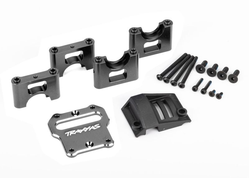 TRAXXAS Center Diff-Halter 6061-T6 Alu dunkelgrau eloxiert / TRX9584A
