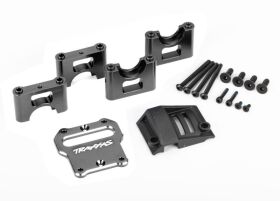 TRAXXAS Center Diff-Halter 6061-T6 Alu dunkelgrau...