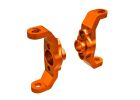 TRAXXAS TRX4M Caster-Blocks, 6061-T6 Alu orange eloxiert l/r / TRX9733-ORNG