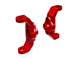TRAXXAS TRX4M Caster-Blocks, 6061-T6 Alu rot eloxiert l/r...