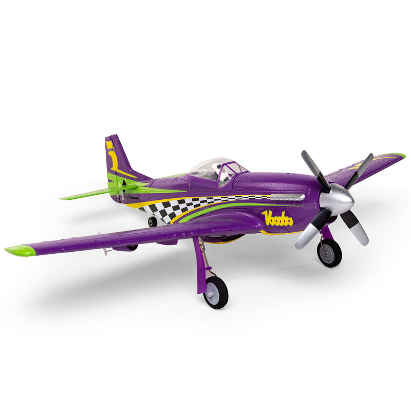 E-flite UMX P-51D Voodoo BNF Basic AS3X / SAFE Select P-51D Mustang / EFLU4350