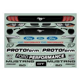 Pro-Line 1/7 2021 Ford Mustang GT Clear Body: ARRMA Felony / PRM158100