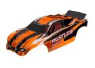 TRAXXAS Karo Rustler (passt auch Rustler VXL) orange, kpl. lackiert / TRX3750T