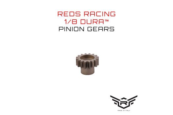REDS Pinion Gear 15T 1:8 M1 5mm Bore / REDGR100003