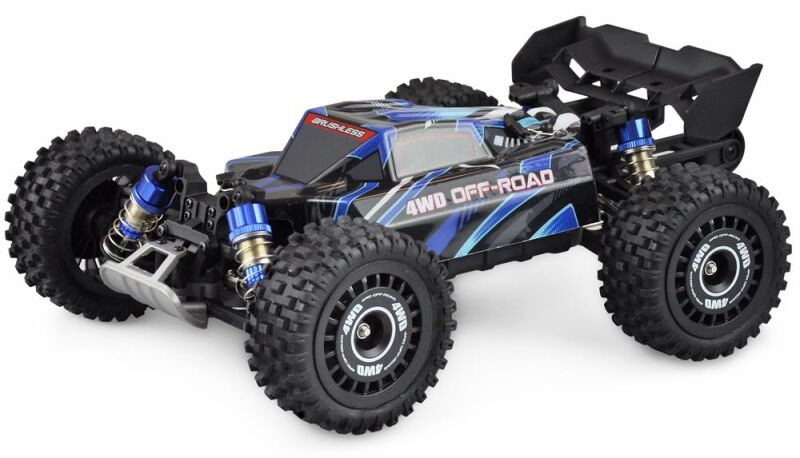 AMEWI / Hyper GO Buggy brushless 3S 4WD 1:16 RTR blau / 22626