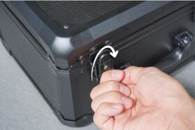 Koswork Koffer Alu V2 Koswork Mini Black für Sanwa M17 / KOS32302-M17