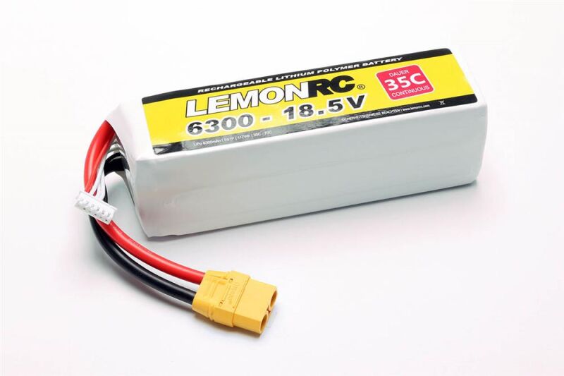 LEMONRC LiPo Akku 6300 - 18.5V (35C) / 15742